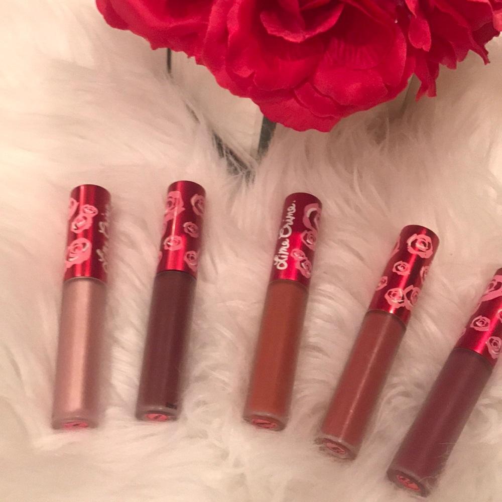 Lime crime liquid lipstick bundle